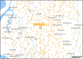 map of Māi Bhalli