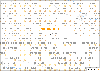 map of Maibrunn