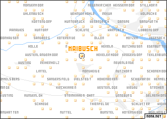 map of Maibusch