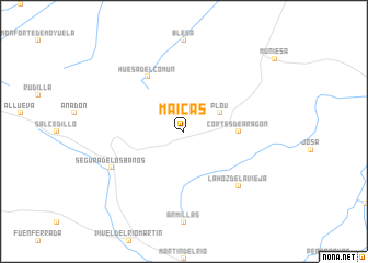 map of Maicas