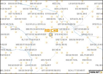 map of Maicha