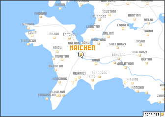 map of Maichen