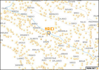 map of Maići