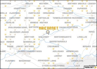 map of Mai Cornet