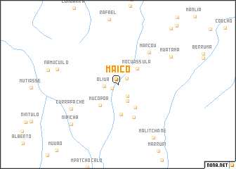 map of Maíco