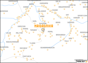 map of Maidād Nīka