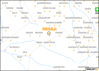 map of Mai Daji