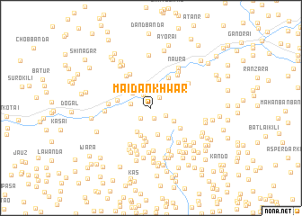 map of Maidānkhwār