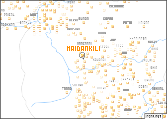 map of Maidān Kili