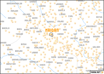 map of Maidān