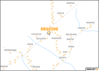 map of Maidenhe