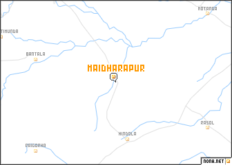 map of Maidharapur