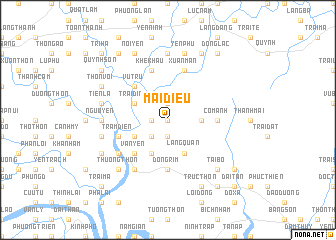 map of Mai Ðiều