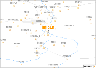 map of Maidla