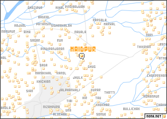 map of Maidpur