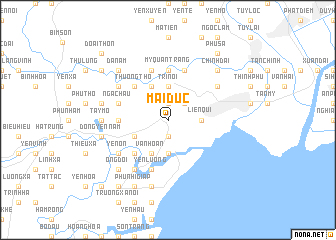 map of Mại Ðức