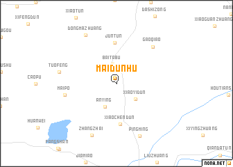 map of Maidunhu