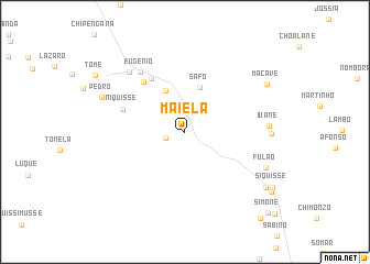 map of Maiela