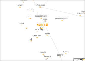 map of Maiela