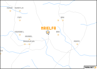 map of Maielfa
