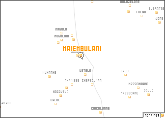 map of Maiembulani