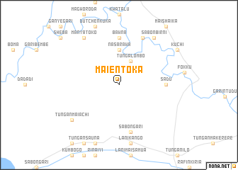 map of Maientoka