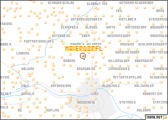 map of Maierdörfl