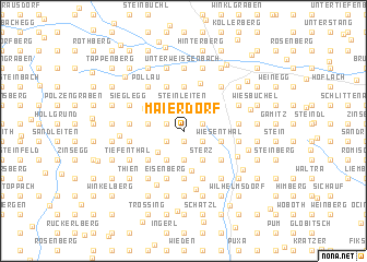 map of Maierdorf