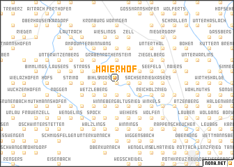 map of Maierhof