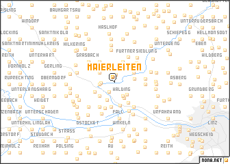 map of Maierleiten