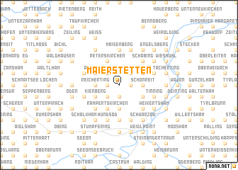 map of Maierstetten