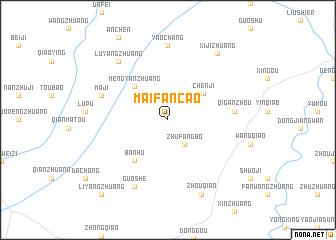 map of Maifancao