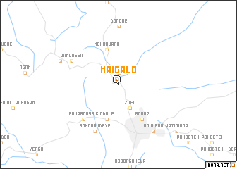 map of Maigalo