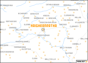 map of Maighean Rátha