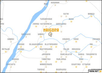 map of Maigora