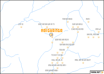 map of Maigwanga