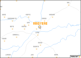 map of Maigyeme
