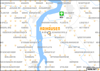 map of Maihausen