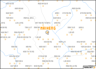 map of Maiheng