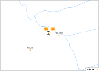 map of Maihia