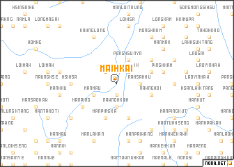 map of Mai-hkai