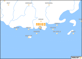 map of Mai\