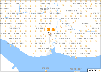 map of Maijdi