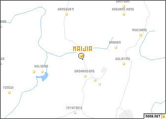 map of Maijia