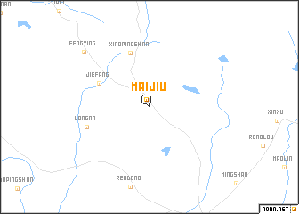 map of Maijiu