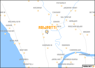 map of Māijpatti