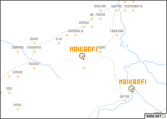 map of Maikarfi