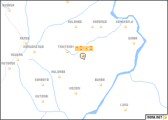 map of Maika