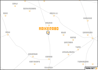 map of Maikerabo