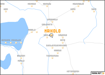 map of Maïkolo